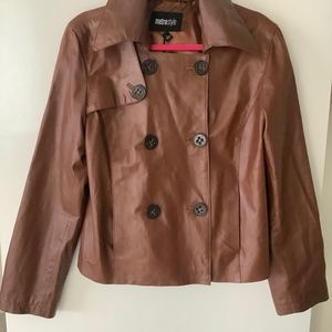 Genuine leather jacket.